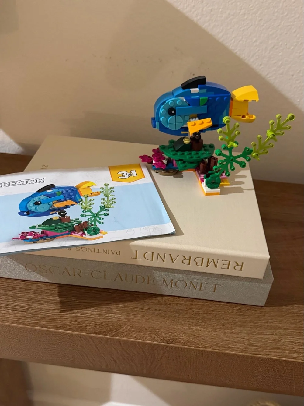 Lego 3 in 1 Build Set in Blue, Yellow and Green